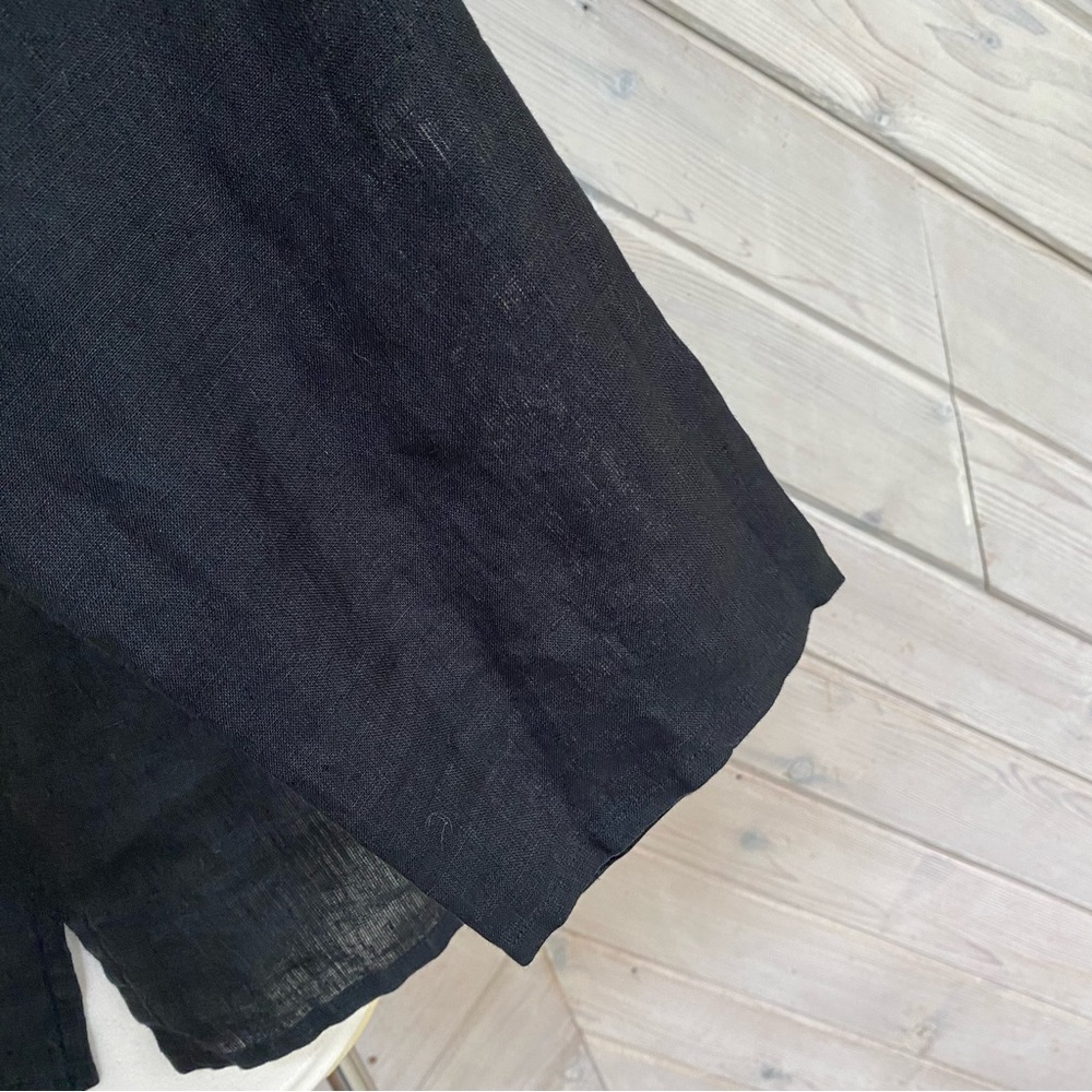 Eileen Fisher Irish Linen Blouse - Picture 6 of 11